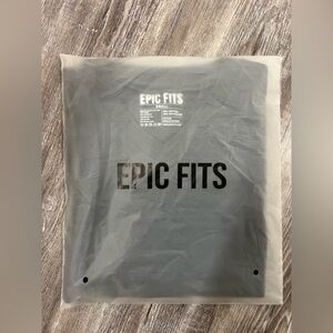 Epic Fits V Neck T Shirt Size Small Blue NWT